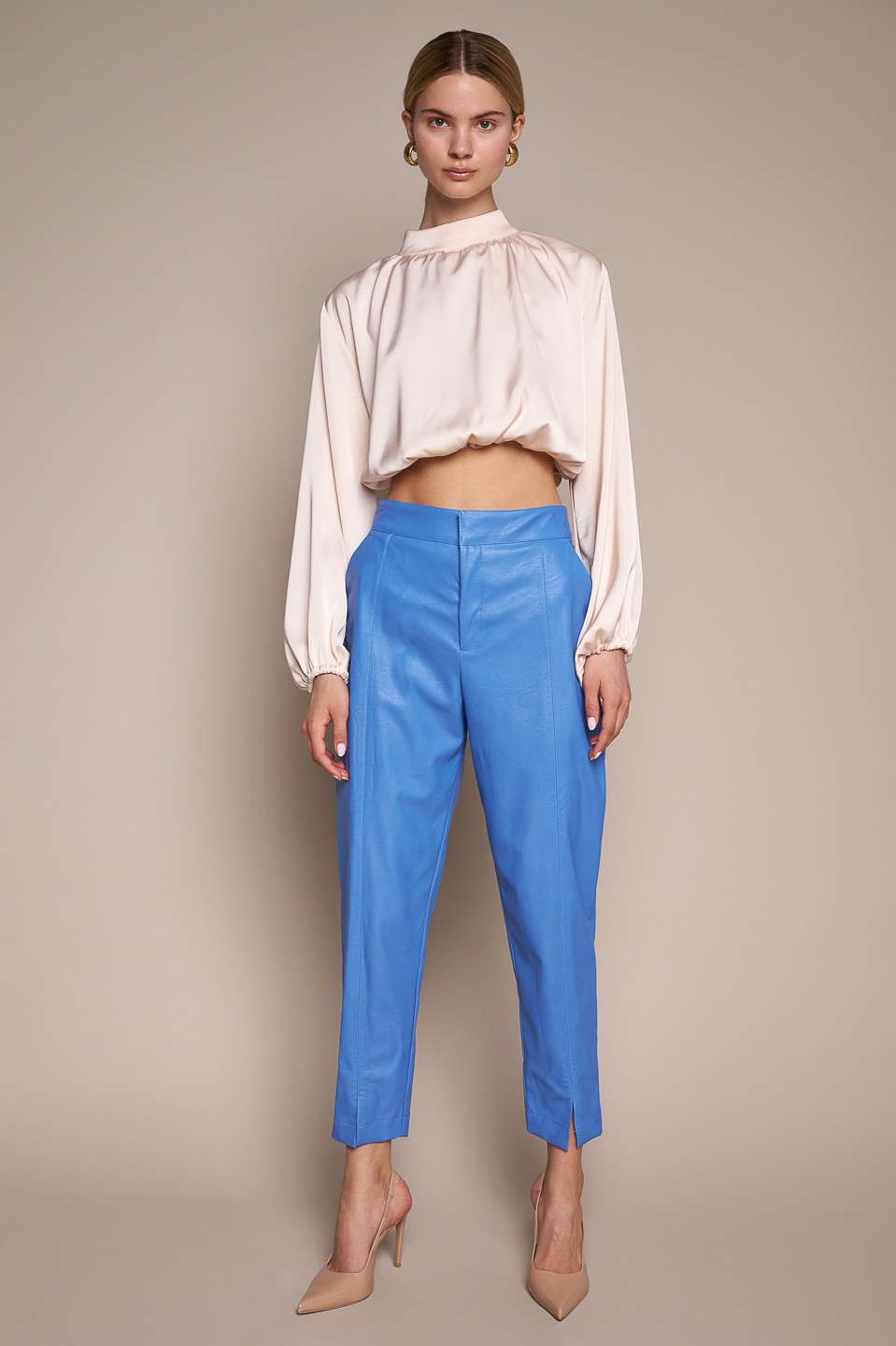 TROUSERS FROM ECO LEATHER MYT